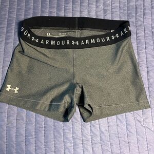Under Armour Women's Charcoal Athletic Shorts